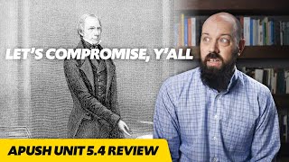 The COMPROMISE of 1850 APUSH Review Unit 5 Topic 4 Period 5 18441877 [upl. by Richardo218]