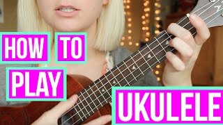 How to play UKULELE with 3 EASY chords [upl. by Ietta]