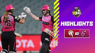 Perry Masterclass Leads Sixers  Melbourne Renegades v Sydney Sixers Highlights  WBBL10 [upl. by Otrebliw]