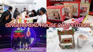 First annual GINGERBREAD HOUSE COMPETITION  winner wins 500 [upl. by Eimirej126]