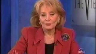 Barbara Walters on Donald Trump Rosie ODonnell [upl. by Shaver]