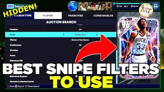 BEST SNIPE FILTERS IN NBA 2K25 MYTEAM FAST MT PROFIT FROM THESE HIDDEN FILTERS [upl. by Ofella]