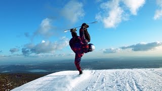 Mark McMorris and Seb Toots Shred Custom Built Terrain Park  Uncorked [upl. by Sitnik]