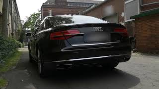 Audi A8 4H 42 TDI Facelift mit Active Sound V8 System [upl. by Ainav]