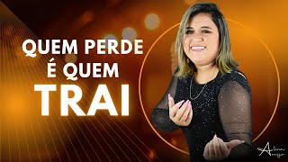 Quem perde é quem trai  VERSÃO ALINE ARAÚJO [upl. by Dao905]