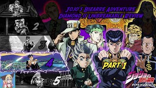 Jojos Bizarre Adventure Diamond is Unbreakable Review Part 1 [upl. by Onabru995]