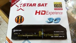 STAR SAT SR2000 HD HYPER RECEIVER NE SOFTWARE V280 13 JUNE 2024 [upl. by Nodnahs]