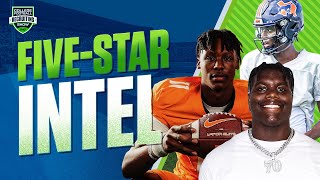 College Football Recruiting Show 5star Intel  VOLS on FIRE  Best RBs in EA Sports CFB 25 [upl. by Ardnuhsal]