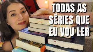 TODAS AS SÉRIES DE LIVROS QUE EU VOU LER  Patricia Lima [upl. by Stafani946]