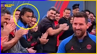 La réaction d’Ethan Mbappé lors de la haie d’honneur pour Leo Messi enflamme les réseaux sociaux [upl. by Oren558]