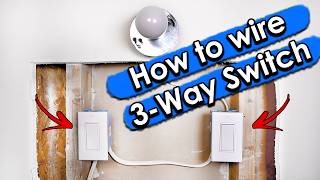 How to Wire 3Way Switch  Wiring explained [upl. by Savina]