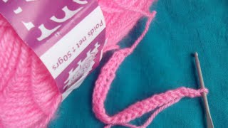 tuto comment réaliser une double chaînette cordon au crochet [upl. by Jase813]