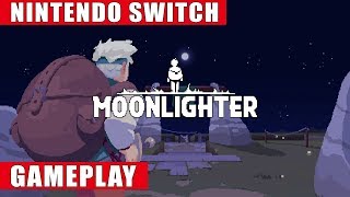 Moonlighter Nintendo Switch Gameplay [upl. by Mccahill]