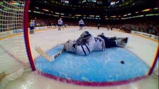 Patrice Bergeron ends the Maple Leafs season with the Overtime Goal Game 7 May 13 2013 [upl. by Vikki]