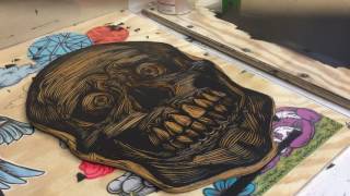 Woodcut T Shirts with Noosh Studios [upl. by Koeppel729]