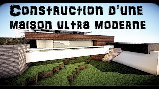 Minecraft  Construction dune maison du style ultra moderne ep3 [upl. by Anitap319]