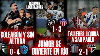 🇧🇷 LOS BRASILEÑOS ENTREGARON LA COLA en LIBERTADORES  Cayó el campeón de SUDA  RESUMEN FECHA 1 CL [upl. by Rabbaj787]