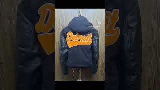 Build your own custom Varsity Letterman jacket varsitybasketball fashion baseballtee [upl. by Yak]