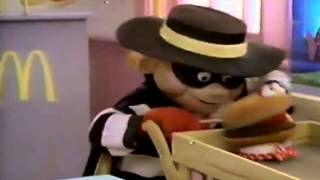 McDonalds Hamburglar commercial 1986 [upl. by Ilse]