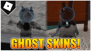 How to get the quotGHOST DOGGYquot and quotGHOST BUNNYquot BADGES  MORPHS in PIGGY RP  INFECTION ROBLOX [upl. by Gwyneth]