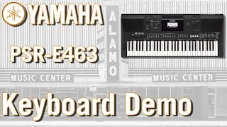 What Is The Best Portable Keyboard  Yamaha PSR E463 Demo [upl. by Geier]