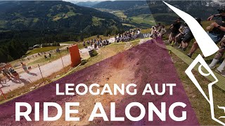 Track preview  Leogang Downhill Worldcup 2023 [upl. by Ellerrad566]