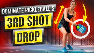 Pickleball 3rd Shot Drop How To Hit It Perfectly [upl. by Brag]