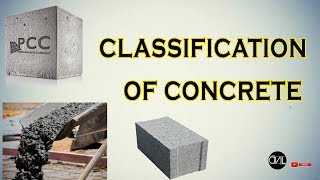 Classification of ConcreteHINDI [upl. by Elauqsap]