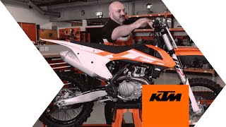 TechTalk How to coldstart your KTM SX MY16  KTM [upl. by Aneles]