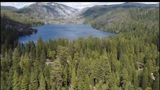 Pinecrest Lake California by Drone [upl. by Ayotnahs]