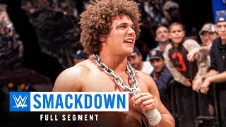 FULL SEGMENT — Carlito debuts and challenges John Cena for the US Title SmackDown Oct 7 2004 [upl. by Paris]