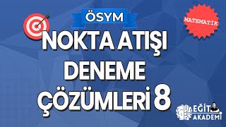 ÖSYM DENEME SİMÜLASYONU 8 MATEMATİKLevent Nenk [upl. by Aduh142]