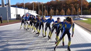 Eisschnelllaufbahn in Chemnitz eröffnet [upl. by Eixam]