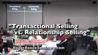 Transactional Selling vs Relationship Selling [upl. by Immas]