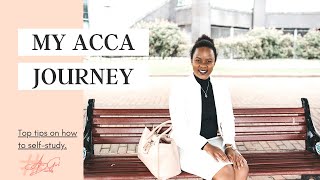 MY ACCA JOURNEY  Top Tips on how to SelfStudy [upl. by Bathulda]