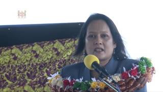 Fijian Minister for Health Officiate The Healthy Initiative For All Fiji Schools Program [upl. by Anelegna]