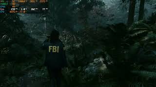 AlanWake2 1440p fsr3 mod performance [upl. by Aleina]