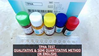 TPHA testQualitative amp Semi Quantitative methodStep by step explanation Result interpretation [upl. by Phira]