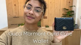 Gucci Card Case Wallet Review [upl. by Foster]