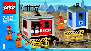 LEGO instructions  City  Construction  7905  Building Crane Book 1 [upl. by Nide660]