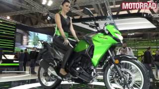 Kawasaki Versys X 300 auf der EICMA 2016 [upl. by Best]