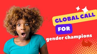 Call for gender champions globally  IGC Youth Champions Programme [upl. by Lemieux264]