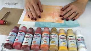 Fresco Chalk Acrylic Brayer Backgrounds 1 [upl. by Gebhardt]