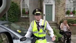 Parking Enforcement Officer Gets Instant Karma  ViralHog [upl. by Ahsima348]