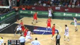 Serbia Vs Spain  2010 FIBA World Championship Quarter Finals [upl. by Obara318]