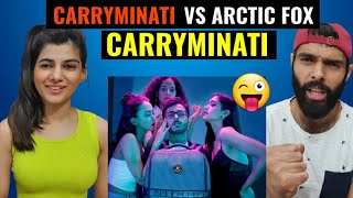 CARRYMINATI VS ARCTIC FOX CarryMinati 😜😂 Carryminati Reaction Video [upl. by Adil914]