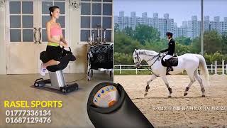 Electric HorseRiding Machine Home FitnessEquipment Fat Burning and Shaping Horse Riding Weight Loss [upl. by Hnahc]