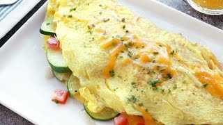 Simple AmericanStyle Omelet [upl. by Alphonsa]