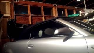 Audi A4 convertible soft top problem [upl. by Sucam]