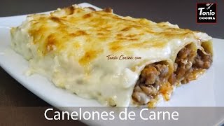 Cómo hacer canelones de verduras receta paso a paso [upl. by Anselm]